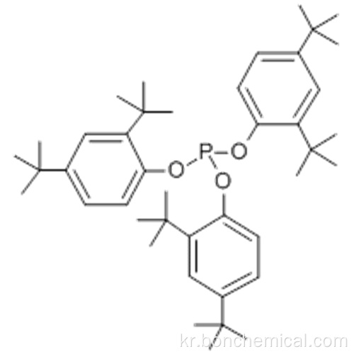 페놀, 2,4- 비스 (1,1- 디메틸 에틸)-, 1,1 &#39;, 1&#39; &#39;-포스 파이트 CAS 31570-04-4